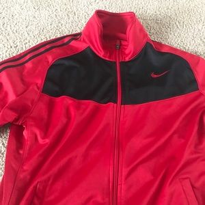 Nike Red Zip Up (no hood)